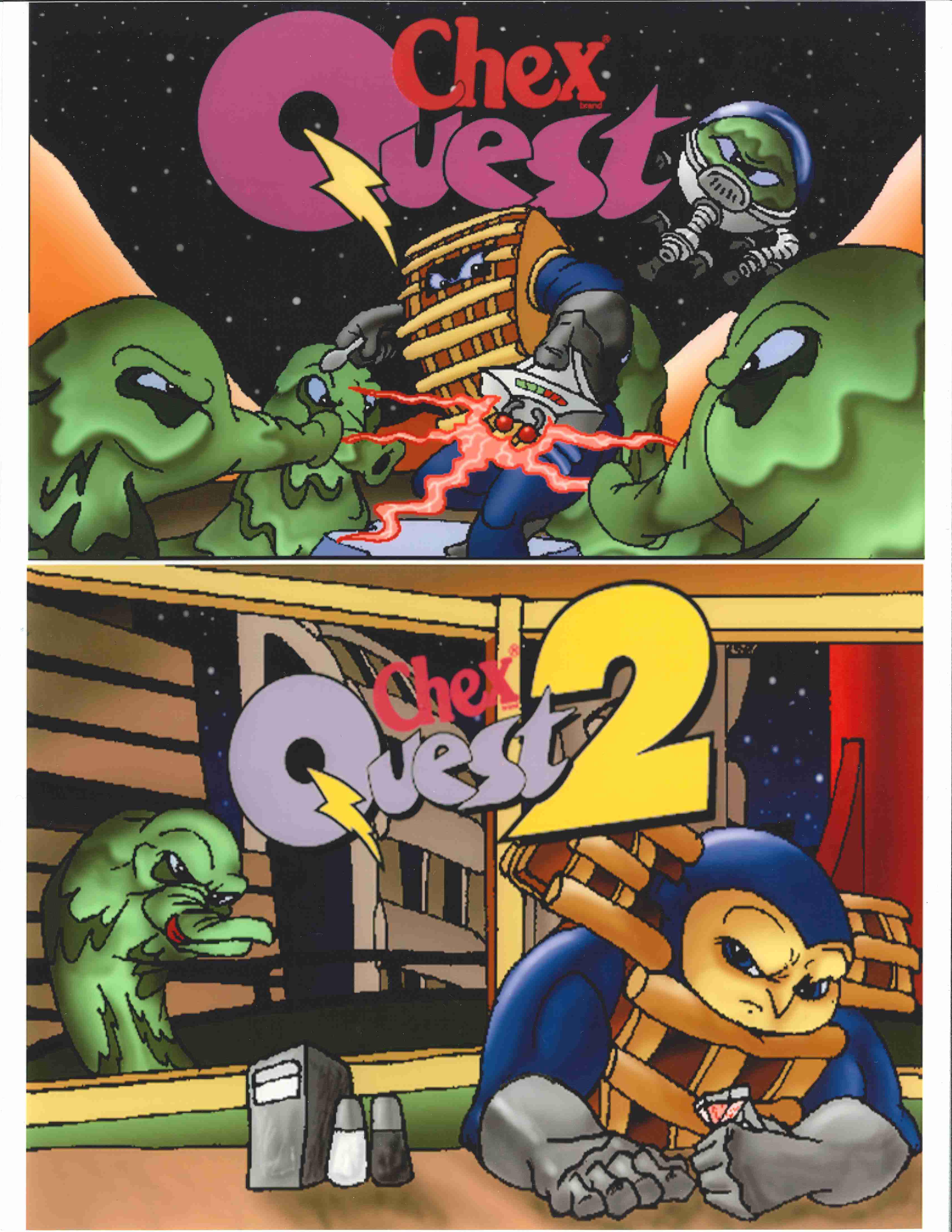 Chex Quest 1 & 2 TITLEPICs